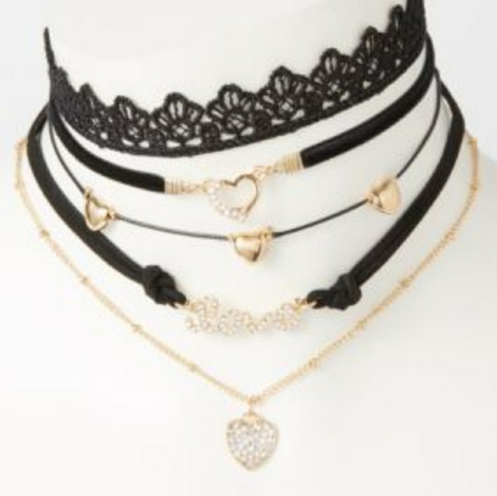 New 5 piece choker set